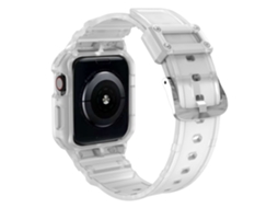 Capa com Bracelete Endurance All-In-One para Apple Watch Series 5 40Mm Clear
