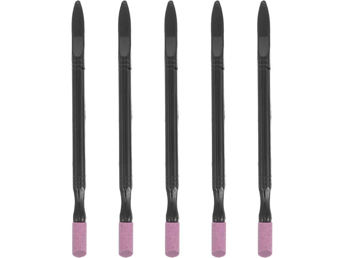 Conjunto De 5 Canetas Para Unhas Multifuncionais, Ponta Dupla, Pp, Para Remoção de Pele.