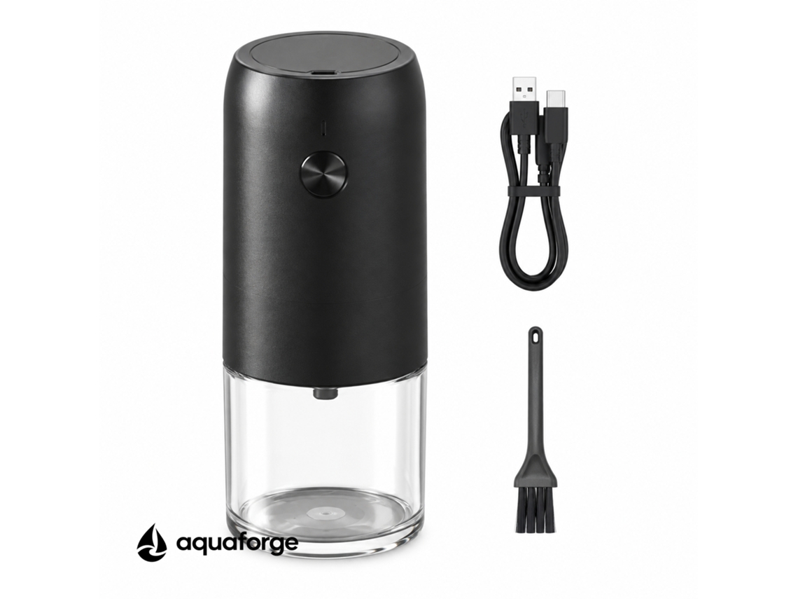 Moinho Elétrico De Café Aquaforge A1 Com Moagem Ajustável E 470 G Para Café