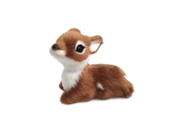 Modelo Animal Veado Pequeno Simulado Decoração Mesa