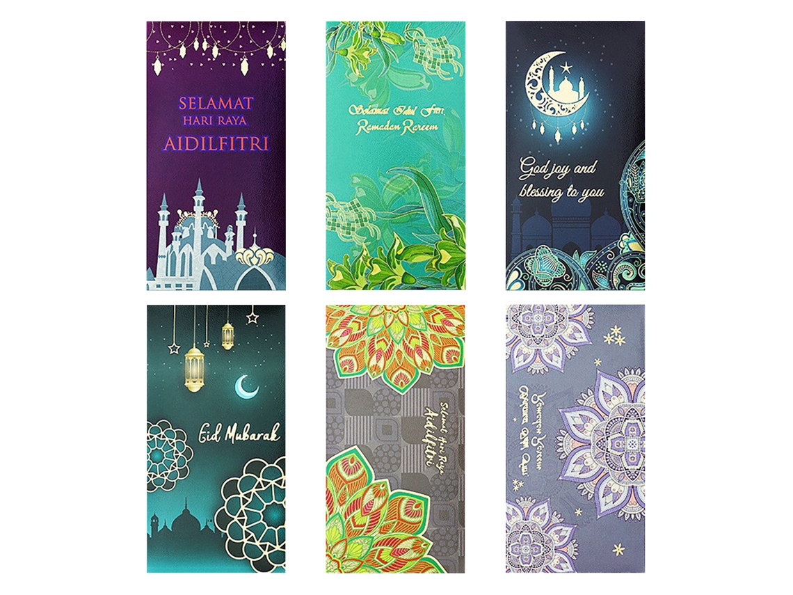 Pack de Envelopes Cyan com 6 Estilos LAXISCREED