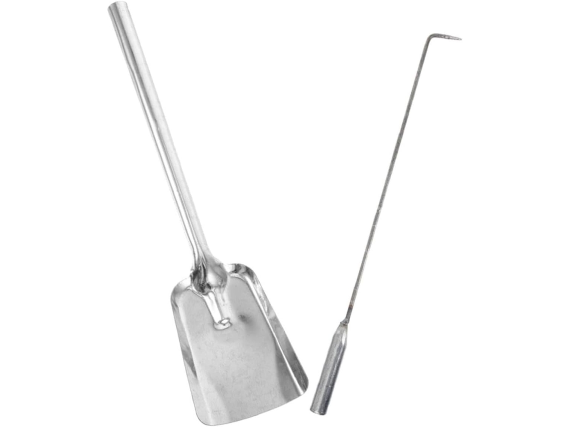 Conjunto De Utensílios Para Lareira Em Aço Resistente A Altas Temperaturas (45 Unidades).