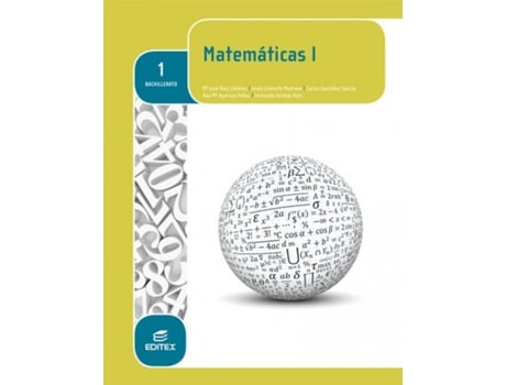 Livro Matemáticas I 1ºbachillerato. Ciencias Naturales de Vários Autores (Espanhol)