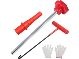 Conjunto De 4 Ferramentas Para Substituição Válvulas Pneus,