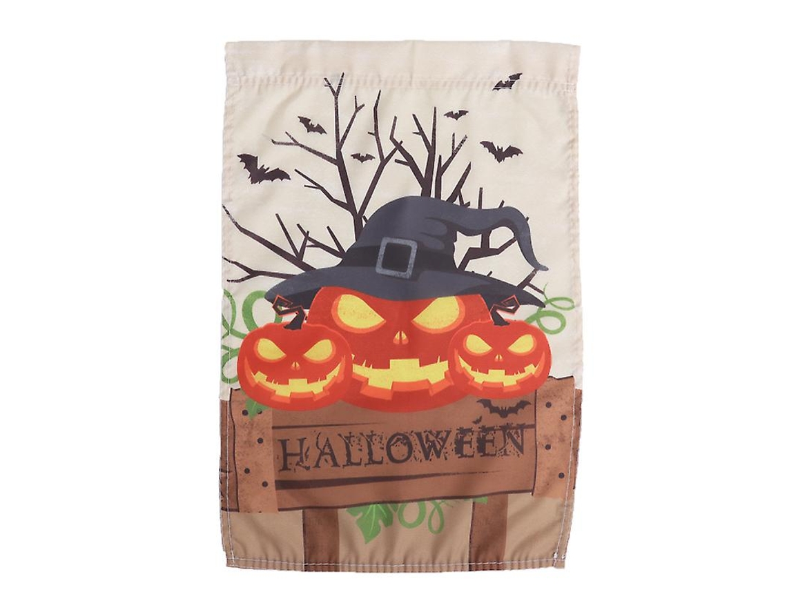 1Pcs Bandeiras de Jardim de Halloween para Decorações de Halloween ALLINLESS