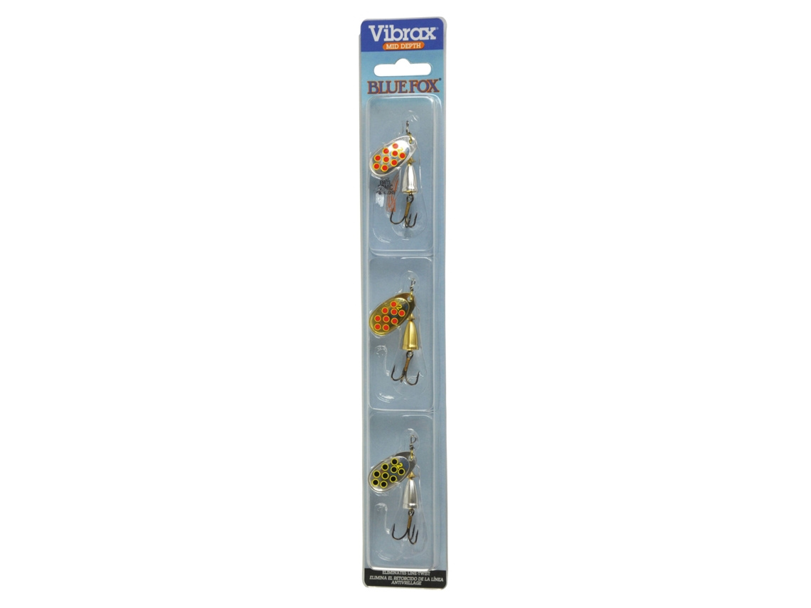 Kit de Isco para Trutas BLUE FOX Vibrax Expert