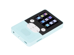Reprodutor MP4 MP3 T9 Player 1, tela colorida de 8 polegadas com som sem perdas e slot para cartão de 4,2 mm (8 GB).