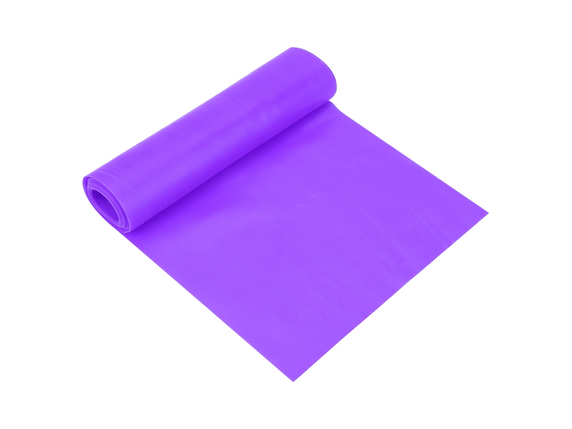 Banda De Resistência Elástica De Yoga De 2m Correia Fitness Exercício Acessório (roxo)