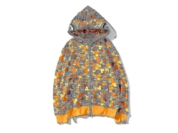 2026 sudadera com Capuz Camuflagem para Homens e Crianças Jaqueta com Fecho Solto Poliéster Estilo Casual
