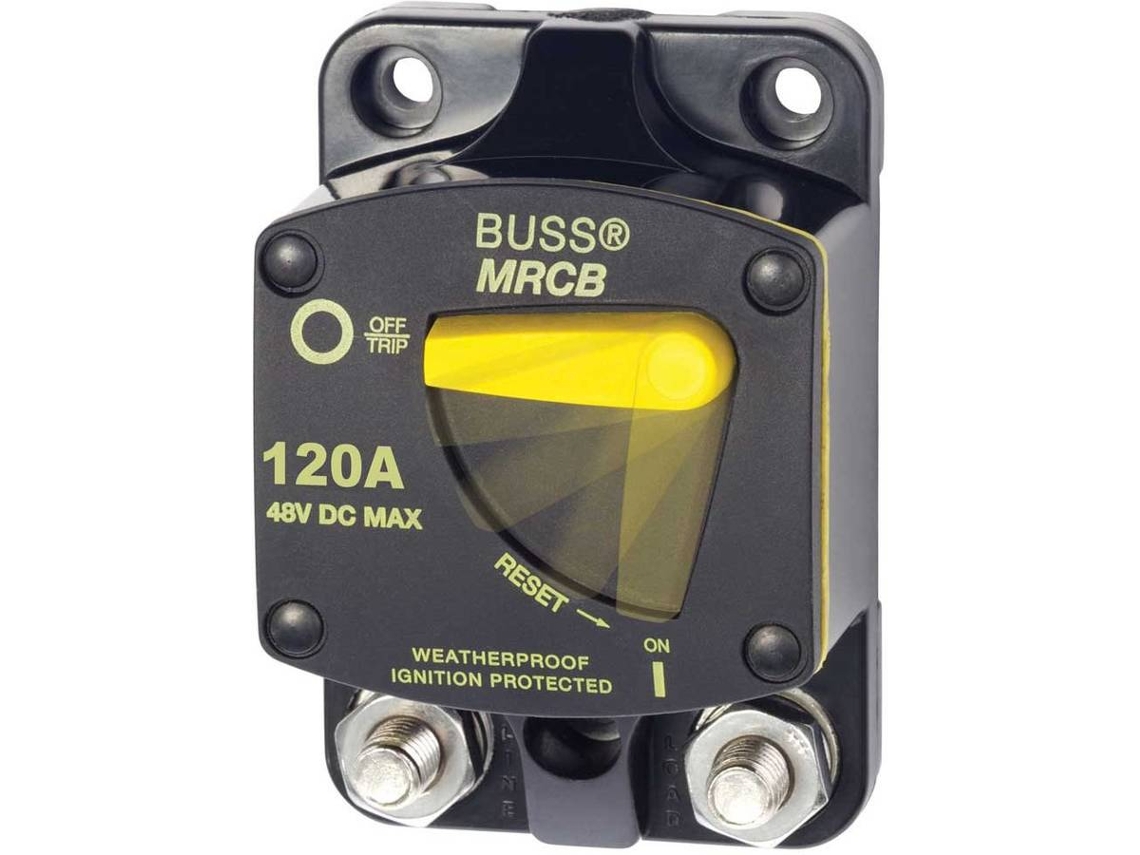 Interruptor BLUE SEA Thermal Circuit Breaker 120A Preto