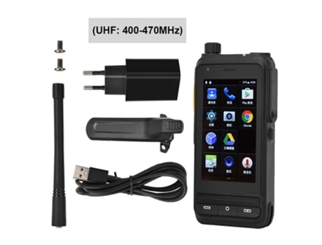 Rádio Infantil Com Display Lcd Banda Uhf 462 467mhz