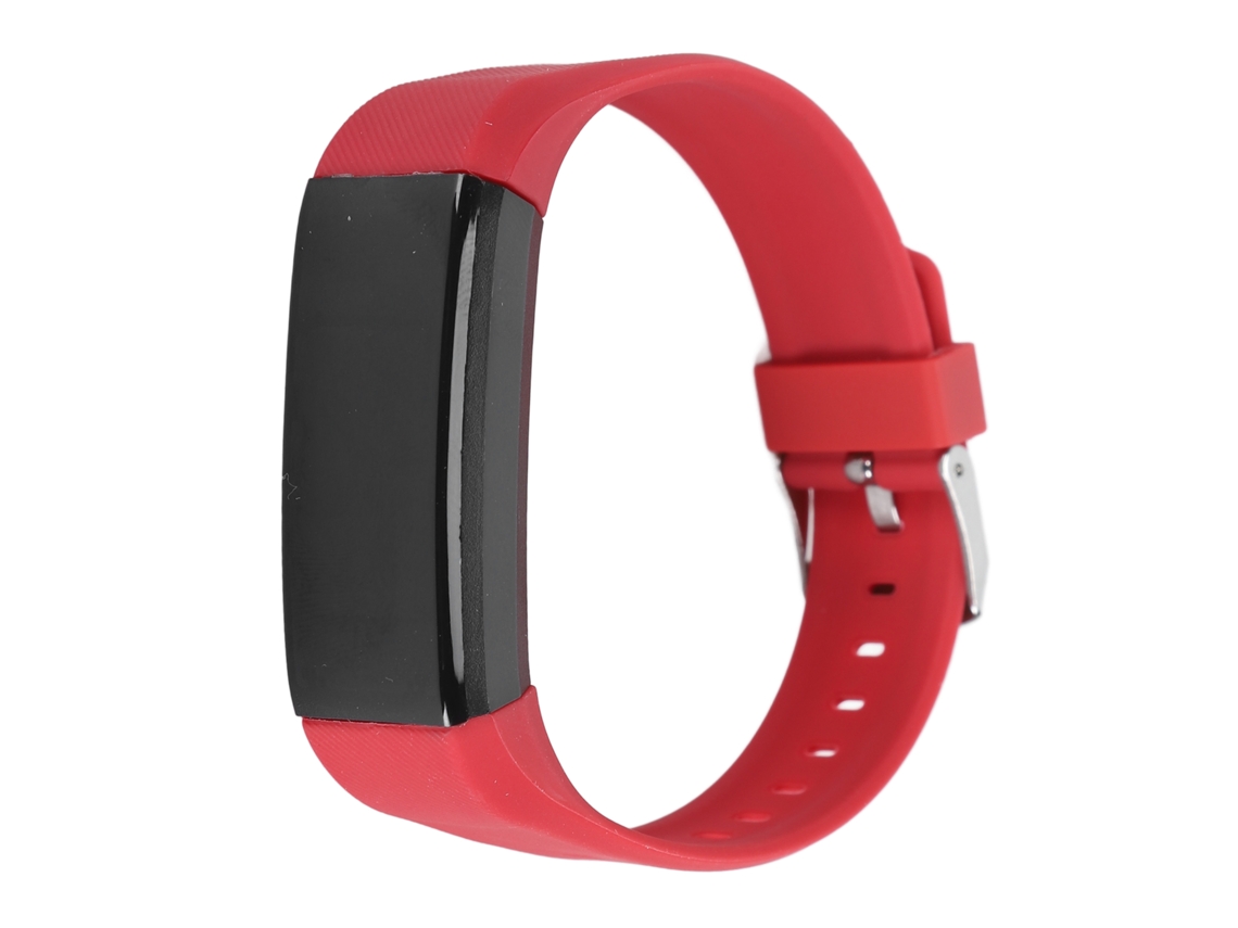 Relógio desportivo com pedómetro, resistente à água IP67, monitor de sono, contador de calorias e função fitness, vermelho | S/MARCA