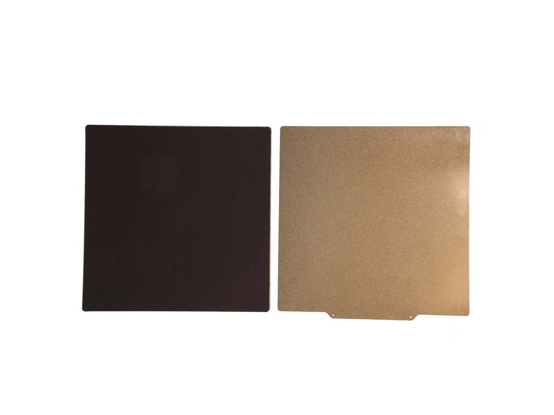 Placa De Construção De Aço Com Mola Flexível E Pei Removível Para Cama Quente De Impressora 3d 310x310mm