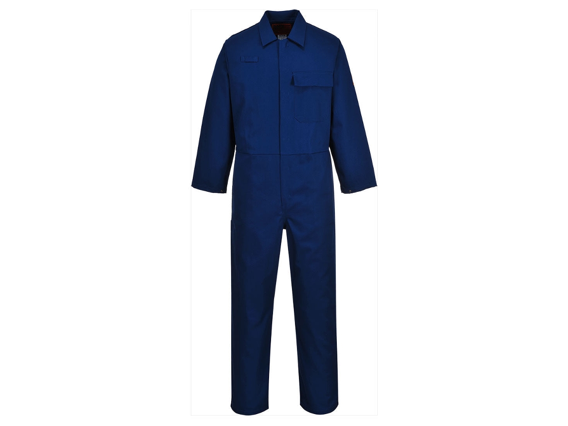 Macacão Ce Safe-welder: Proteção E Conforto Para Soldadores Azul Marinho / 4xl