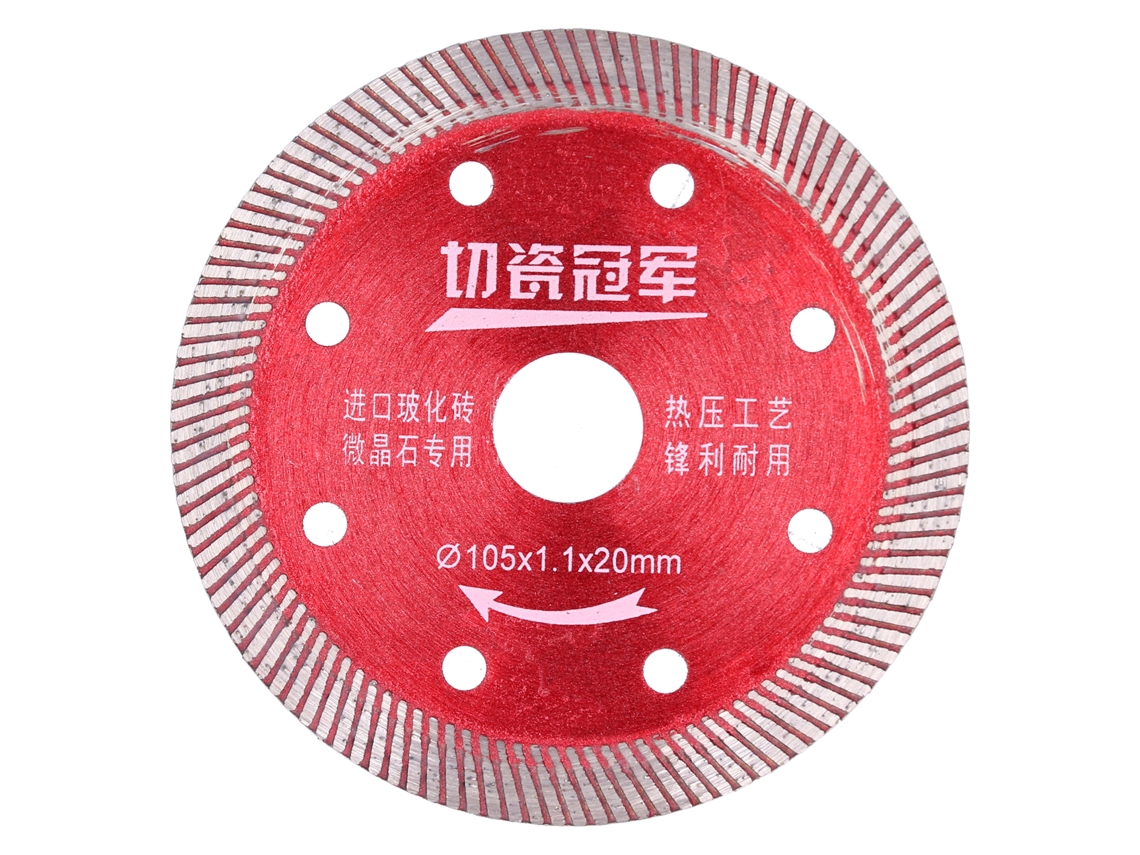Disco de corte diamantado para azulejos cerâmicos - Acessório profissional para serra de corte de azulejos