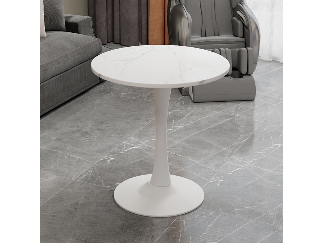Mesa 120x60cm Branca Moderna Compacta