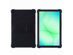 Capa de Silicone para Tablet Samsung Galaxy Tab A11+ com Suporte Ajustável DIGITALLAB (preto)