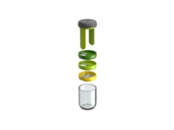 Mandolin / Chopper / Julienne Spiro Cortador De Legumes Espiral 3 Em 1 Aquaforge
