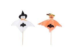 2 Peças de Decoração de Rosto Torto para Decorações de Halloween ALLINLESS