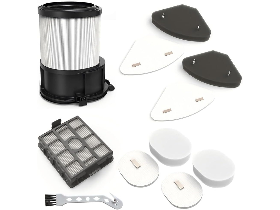 Kit De Filtros Para Aspirador Pó, Peças Reposição Shark Ip3251