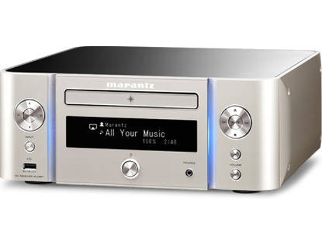 Sistema de Audio MARANTZ M-CR611 Prateado — 2 x 60 W | Bluetooth | NFC