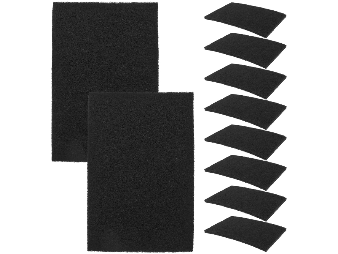 Conjunto De 10 Discos Abrasivos Industriais Flexíveis De Nylon Para Aço E Outras Superfícies.