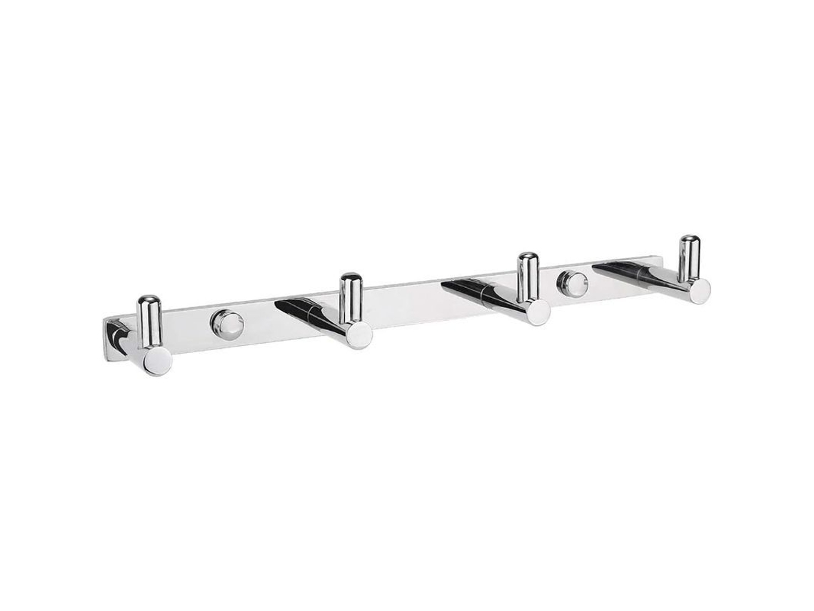 Rack De Toallas Para Baño Con 4 Ganchos De Acero Inoxidable 304 Montaje En Pared Acero Inoxidable 304 Gancho De Pared