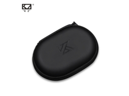 Acessórios Kz: Estojo Rígido Para Guardar Fones De Ouvido E Acessórios De Laptop, Com Logotipo.