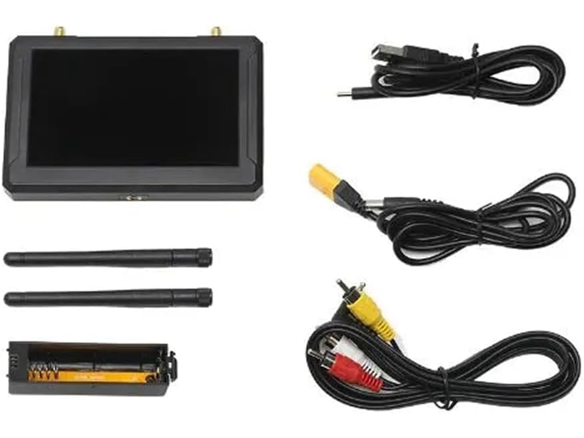 Monitor FPV M5F 5 polegadas com receptor SFUSHOS