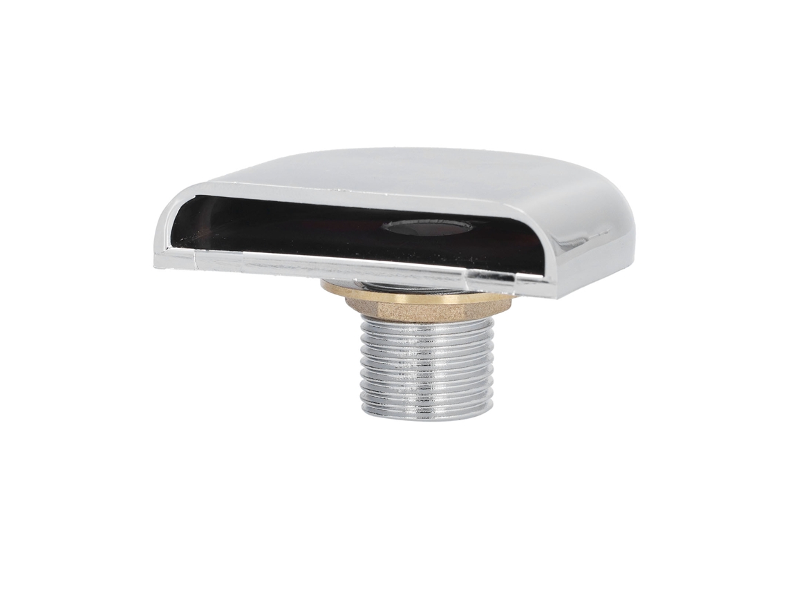 Boca de Torneira Cascata S/MARCA para banheira spa prata com rosca G1/2