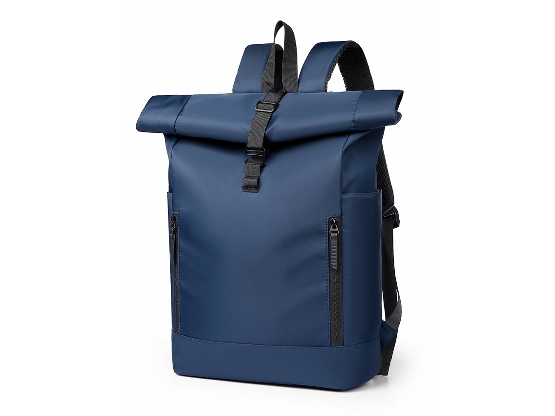 Mochila De Grande Capacidade, Unissexo, Mochila Impermeável Para Portátil Em Pu, Design Anti-roubo, Apoio Lombar Respirável.