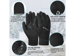 Luvas de Inverno Impermeáveis com Tela Tática Mali