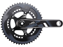 Conjunto de Manivelas de Estrada SRAM Force22 Yaw 53/39 No Gxp