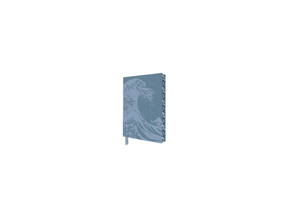 Hokusai, Caderno De Arte Artesanal Da Grande Onda, Flame Tree Journals, Livro, Inglês