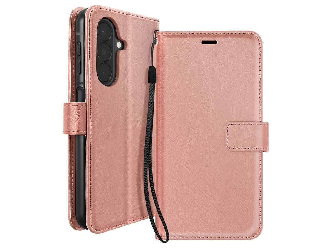 Capa Carteira Para Samsung Galaxy A27 Com Suporte Vídeo E Alça De Pulso