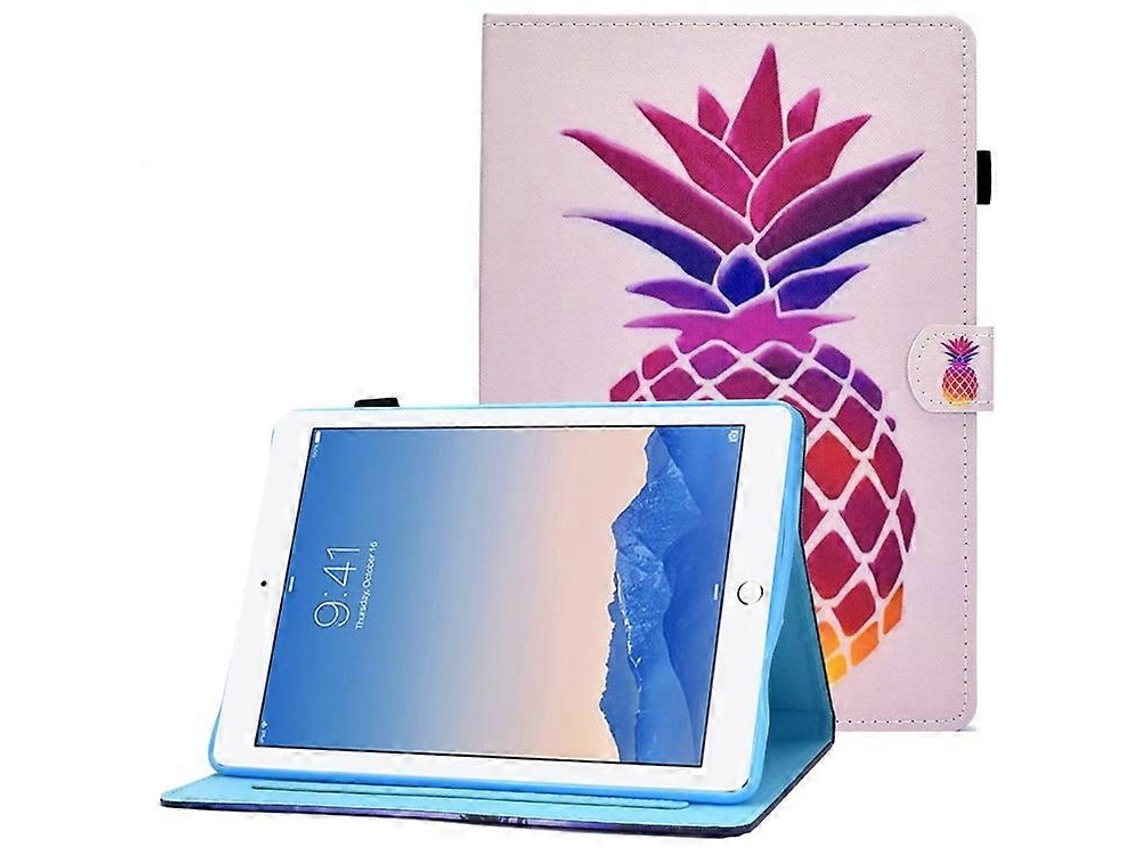 Capa Protetora De Couro Costurado Para Tablet, Compatível Com Ipad Air (2013) / Air 2 / Ipad De 9,7 Polegadas (2017) / (2018).