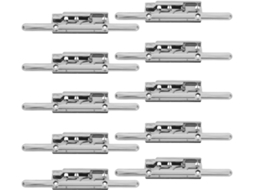 Conjunto de 10 clipes resistentes Gadpiparty para pastas e arquivos, ideais para uso em mesas, escolas e em casa.