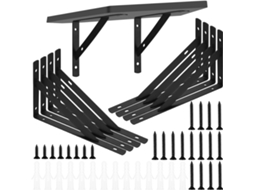 Suporte Triangular Para Prateleira, 90°, Para Parede, 200 X 1