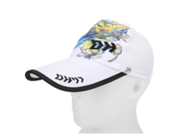 Chapéu de Pesca Ajustável Respirável Branco