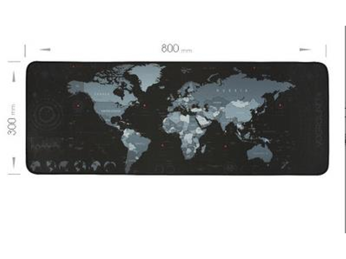 Apoio De Rato Para Jogos Grande Tapete De Rato Gigante Com Mapa Múndi Entalhado Para Computador