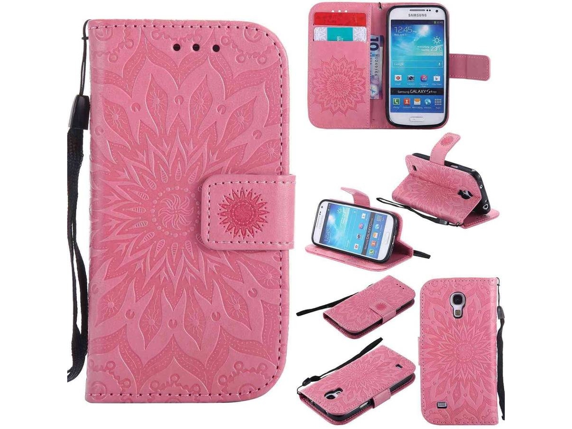 Capa Samsung Galaxy S4 Mini i9190 4.3 HONGWE. Rosa