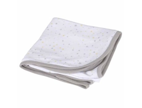 Manta Bebê Algodão Sky 75Cm Cinza Preço Paris HOMEA