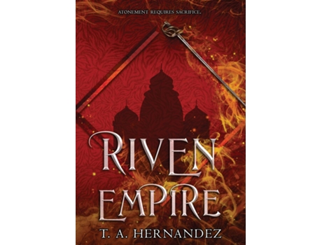 Livro Riven Empire de T A Hernandez (Inglês)