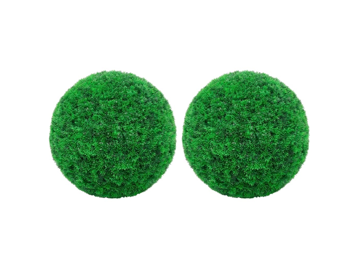 Vidaxl Bolas De Buxo Artificiais 2 Pcs 52 Cm