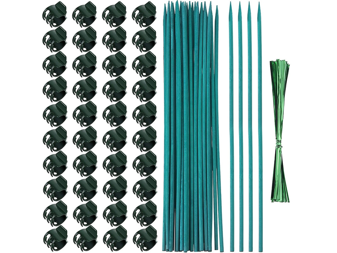 vara De Bambu Para Arranjos Florais, 38 Cm, Para Suporte