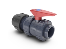 Val. Válvula de Esfera PVC Encaixe Colar A/Pe 110 HIDROTEN