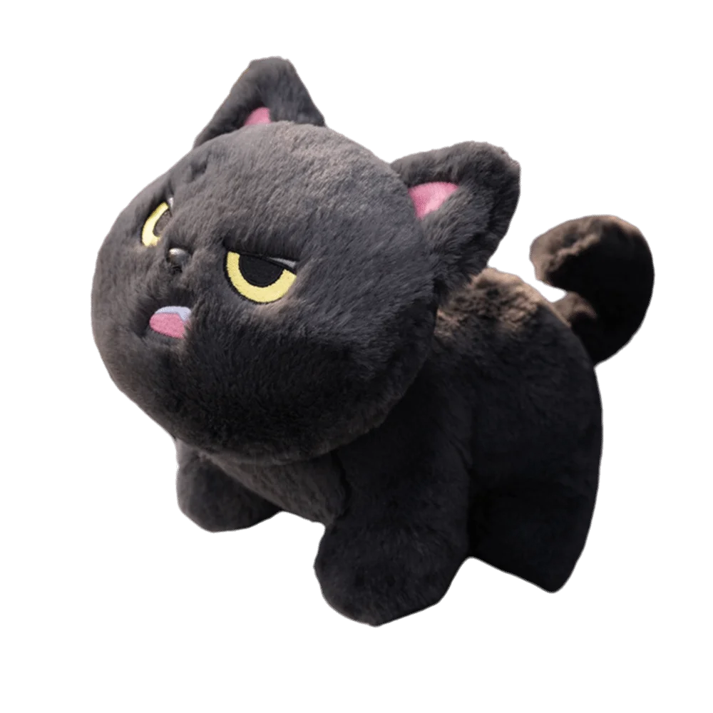 Chaveiro de Pelúcia Fofo com Pingente de Gato, Design de Desenho Animado MDUG (estilo 1)