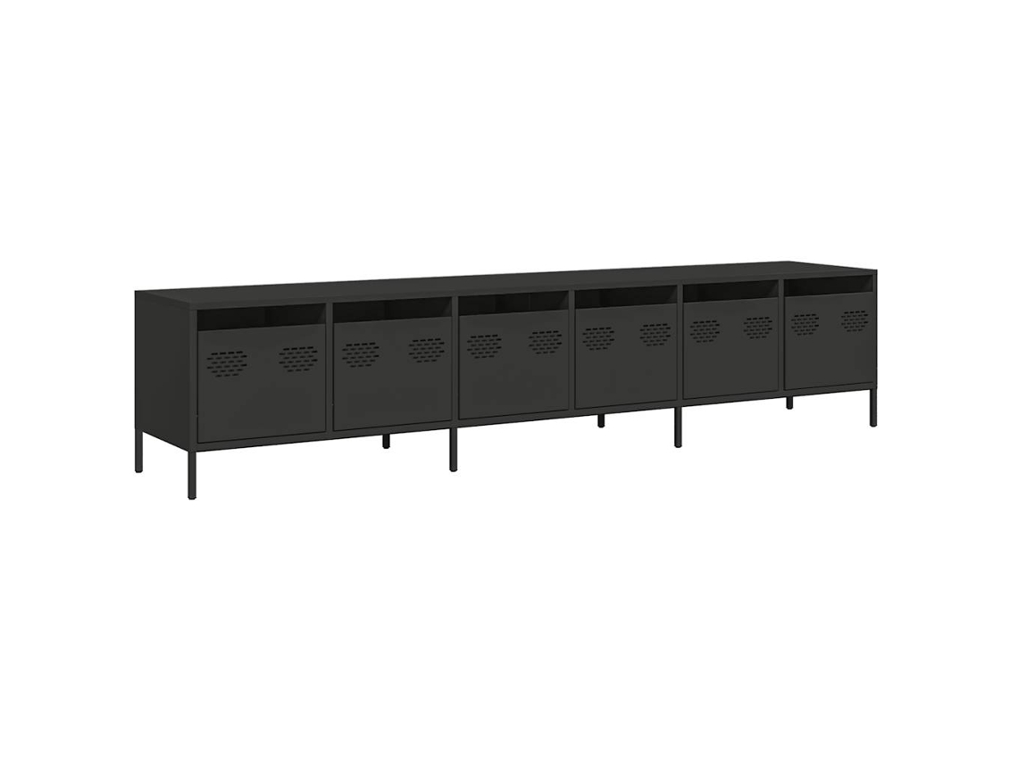 Móvel para TV 202x39x43,5 cm em aço laminado a frio marrom MAISON EXCLUSIVE