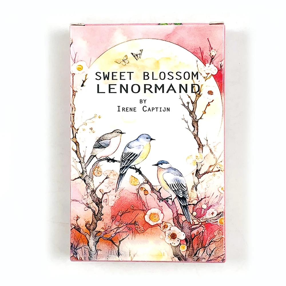 Cartas De Tarô Sweet Flowers Renoman (38 Cartas), Um Jogo De Tabuleiro Para Festas Em Família.