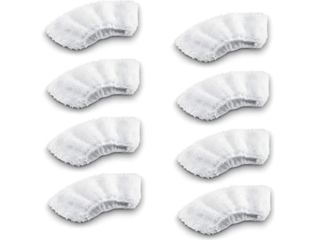 Panos de microfibra Kärcher (80 peças) para o bico de limpeza a vapor Asplittool